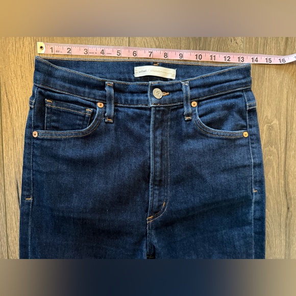 Citizens of Humanity Wilfred Nola Super High Rise Slim Dark wash Jeans Size 27 - Picture 10 of 11